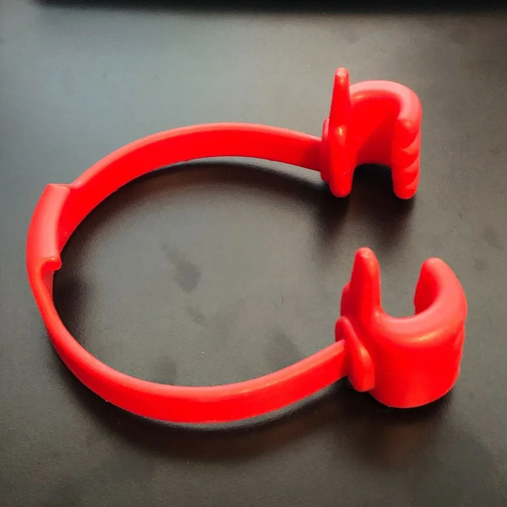 BOGO Free Red Plastic Thumbs Up Desktop Holder Stand for Cell Phones and Tablets